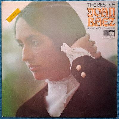 * THE BEST OF JOAN BAEZ - 12" VINYL ALBUM LP RECORD SAGA EROS 8075 - EX+