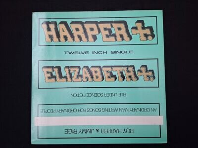 ROY HARPER & JIMMY PAGE ELIZABETH 12 INCH - PLAY TESTED - SOIUNDS NM