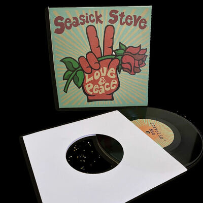 Seasick Steve | Black 7" | Travellin’ Man | Contagious