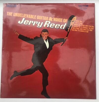 Jerry Reed The Unbelievable Guitar & Voice Of UK LP