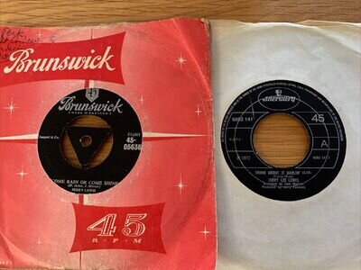 Jerry Lee Lewis ~ 2 x 7” Brunswick, Mercury Singles - See List