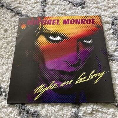 Michael Monroe- Nights Are So Long Lp.original Press In Excellent Con