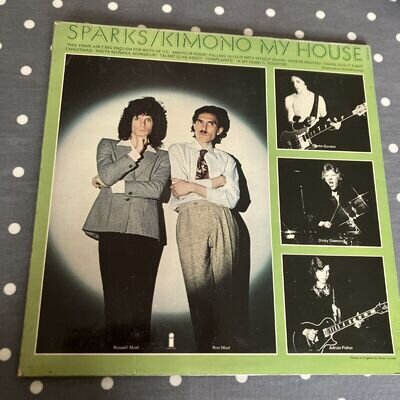 SPARKS - Kimono My House - Original 1974 UK 1st Press Island Album LP