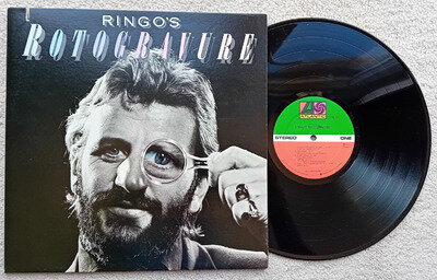 RINGO STARR - Rotogravure Vinyl LP 1976 USA Import. Atlantic Records SD 18193