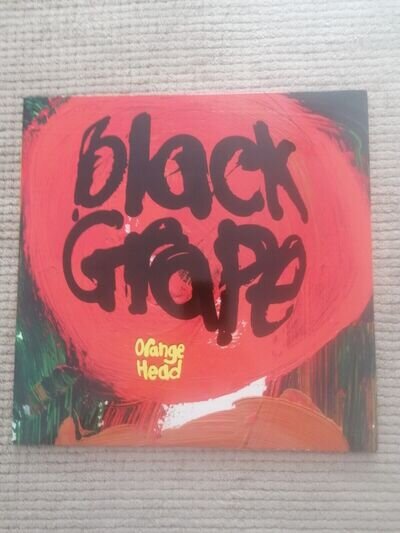 Black Grape - Orange Head 2LP Mint Condition Only Played Once