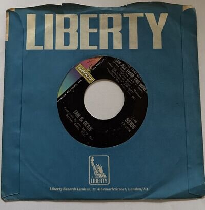 JAN & DEAN - From All Over The World / Freeway Flyer ~ 7” 45 LIBERTY 55766