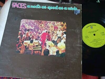 THE FACES - A Nod's As Good As A Wink, ORIGINAL 1971 UK LP