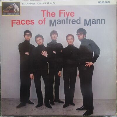 THE FIVE FACES OF MANFRED MANN LP UK Original HMV 1964