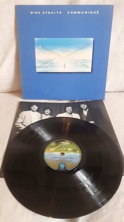 Dire Straits ~ Communiqué 1979 Vertigo 9102 031 UK 1/4 & 2/4 Embossed EX/EX