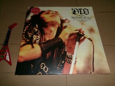 Dio Philadelphia Freedom 2LP Clear Vinyl NEW SEALED