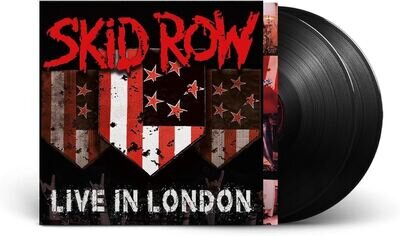 SKID ROW - LIVE IN LONDON 2X VINYL LP (NEW) PRESALE 20/09/24