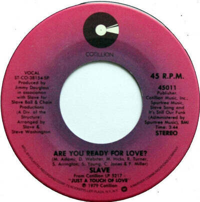 Slave - Are You Ready For Love? / Foxy Lady (Funky Lady) (7", Single) (Near