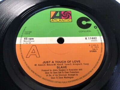 Slave Just a touch of Love 7" vinyl single record