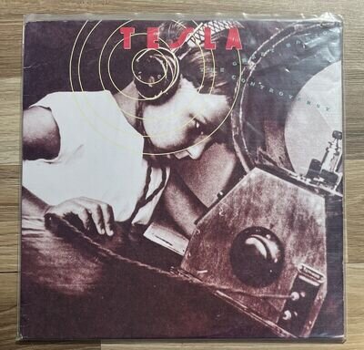 Tesla - The Great Radio Controversy Original First Press European Vinyl LP Album