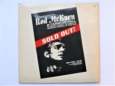 Rod McKuen Sold Out 2LP Warner Bros WS1794 EX/VG 1969 double LP, Sold Out