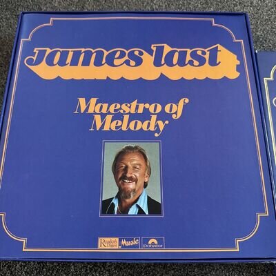 James Last ‎– Maestro Of Melody 8 x Vinyl, LP, Compilation