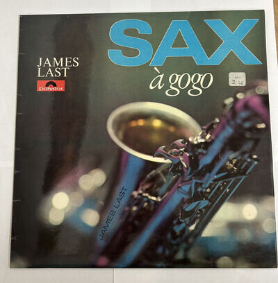 James Last Sax A Go Go LP Polydor 249121 EX/EX 1967 [Vinyl] James Last