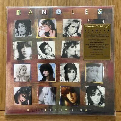 The Bangles Different Light *PINK/PURPLE* Marbled Vinyl New Sealed Mint.