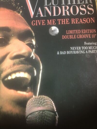 Luther Vandross - Give Me The Reason - Limited 10” Vinyl