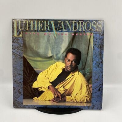 Luther Vandross - Give Me the Reason - 1986 - UK Vinyl LP - EPC4501341 EX/VG+