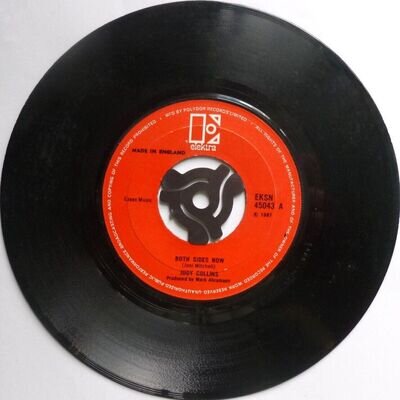 Judy Collins Both Sides Now 7" Elektra EKSN45043 EX 1967 Both Sides Now/Hey That