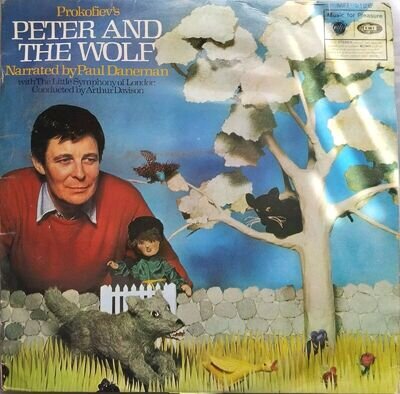 Peter & The Wolf - Narrated By Paul Daneman. Vinyl / Records / Albums / LP /