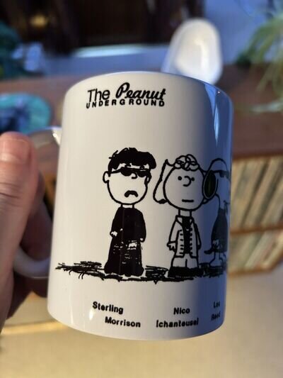 Velvet Underground The Peanut Underground Rare Promo Mug From 2015