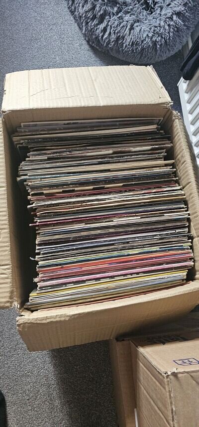 Box Of Soul Funk Rnb Reggae LP Vinyl Albums Joblot Bundle Collection