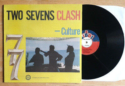 Culture - Two Sevens Clash Vinyl LP. U.S. Reissue. 2011. VP Records. VG+/VG