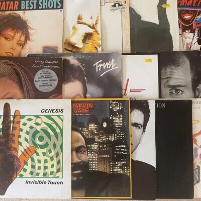 1980's Vinyl LP Albums - Build Your Own Collection - Buy 3 Get 2 Free