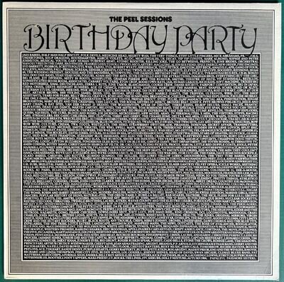 PEEL SESSIONS Birthday Party - 1987 - Nick Cave - Stooges - Vinyl