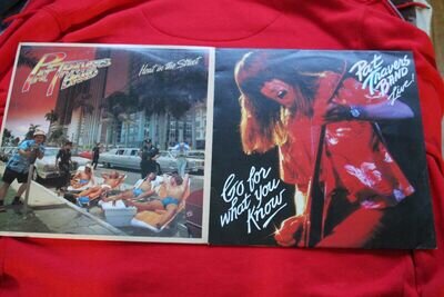 Pat Travers Band Heat in the Street - Go For What You Know NM Condition 2xLP