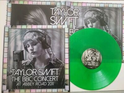 Taylor Swift BBC Concert At Abbey Road LTD EDITION GREEN VINYL + POSTER