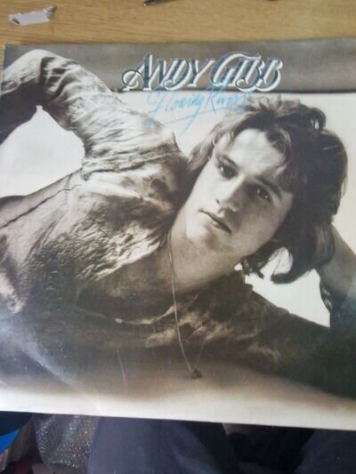 andy gibb flowing rivers 12"inch Vinyl Record Lp