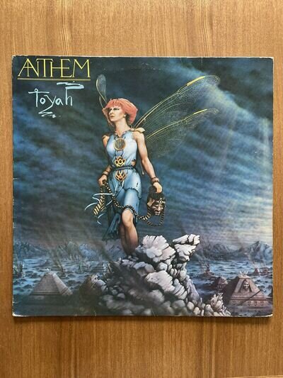 Toyah - Anthem 12” Vinyl LP Album 1981 Safari Records VOOR 1 With Lyric Insert