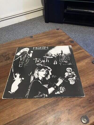 Toyah Mayhem Rare Original Punk LP Vinyl