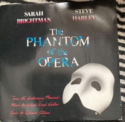 the phantom of the opera vinyl Sarah Brightman Steve Harley 1986