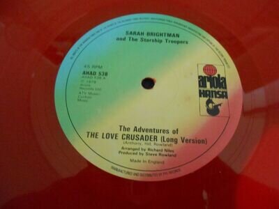 Sarah Brightman and The Starship Troopers - "The Adventures of the ." 12" single