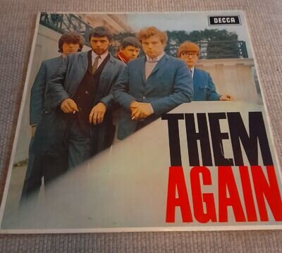 Rare Them “Them Again” 1966 Decca Label LK 4751 1st Press UK Mono