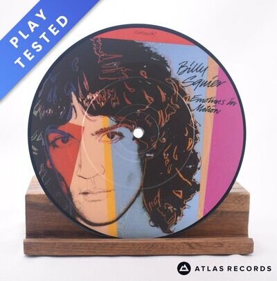 Billy Squier - Emotions In Motion - Picture Disc 7" Vinyl Record - EX