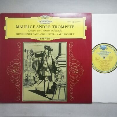 DG LP 136 517 TULIP: Concertos by Telemann and Handel / Maurice André