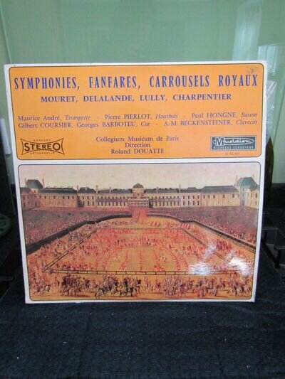 Symphonies Fanfares Carousels Royaux LP Maurice André Trumpet Douatte 30RC800