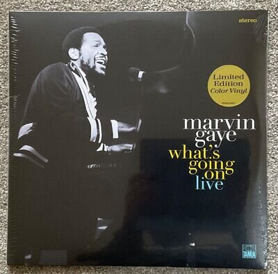 Marvin Gaye - What's Going On Live Vinyl Album *LIMITED EDITION COLOR VINYL*