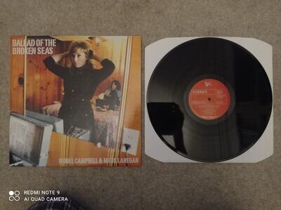 isobel campbell mark lanegan Ballad Of The Broken Seas Vinyl, Like New Copy.