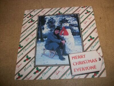 SHAKIN STEVENS- MERRY CHRISTMAS EVERYONE VINYL 7" 45RPM PS