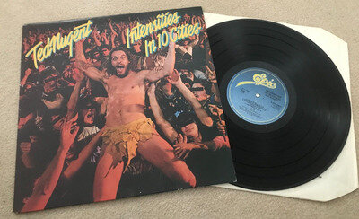 TED NUGENT INTENSITIES IN 10 CITIES 1981 UK VINYL LP (EX)