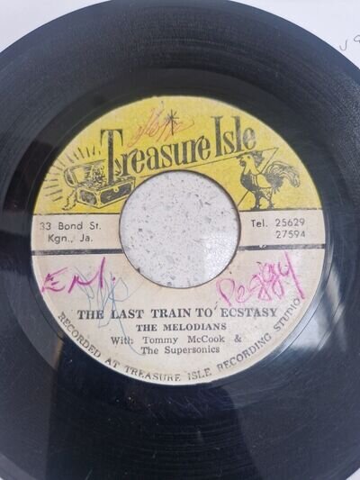 Melodians With Tommy Mccook The Last Train To Ecstasy 7" Listen !