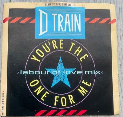 D-Train – You're The One For Me (Labour Of Love Mix) 7" Vinyl Single ZB40301