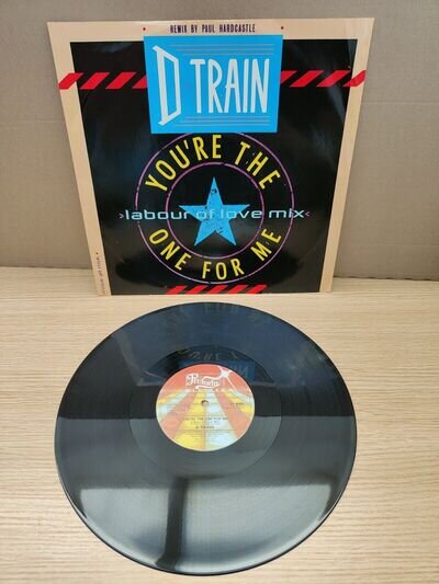 D-TRAIN - YOUR THE ONE FOR ME(LABOUR OF LOVE MIX) 12" ZT 40302 PRELUDE 1985