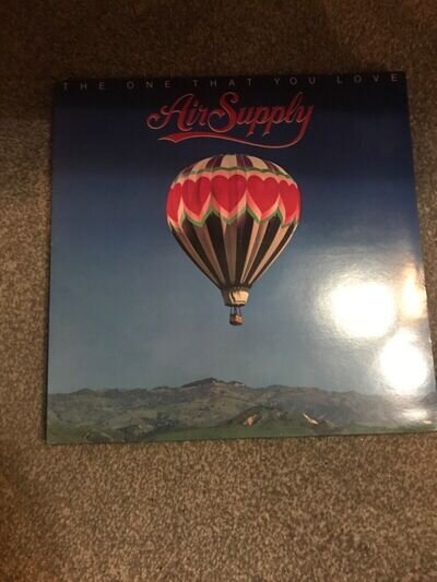 AIR SUPPLY ~ THE ONE THAT YOU LOVE 1981 UK VINYL LP RECORD ALBUM A1-B1 BILBO